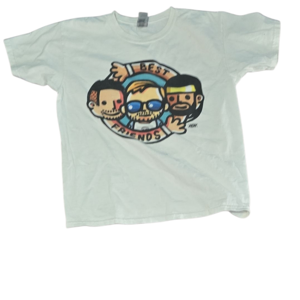 AEW | White| Best Friends | Kids T-Shirt | L